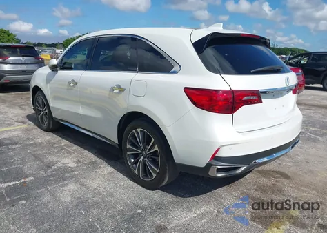2020 Acura Mdx Technology Package z USA, uszkodzony, nr VIN 5J8YD3H5XLL014582